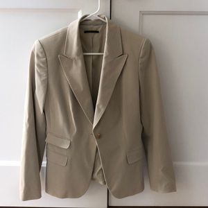 Elite Tahari beige blazer